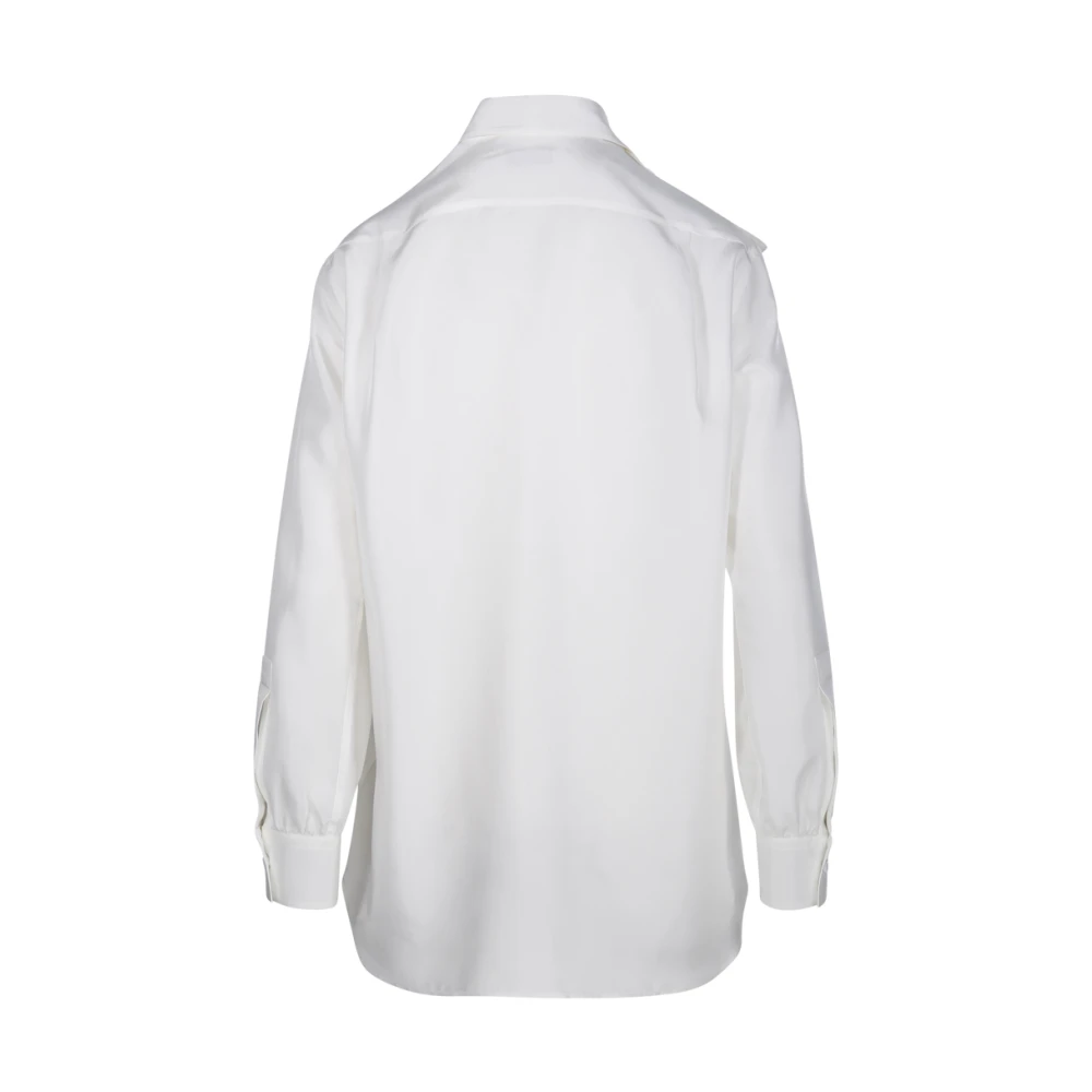 Burberry Graan SIP Shirt White Dames