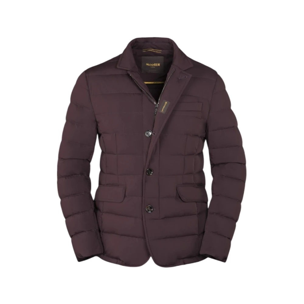 Moorer Stijlvolle Jas Red Heren