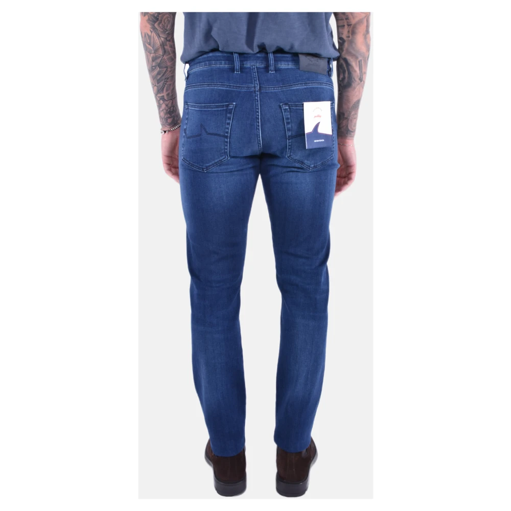 PAUL & SHARK Denim Stretch Tencel Jeans Blue Heren