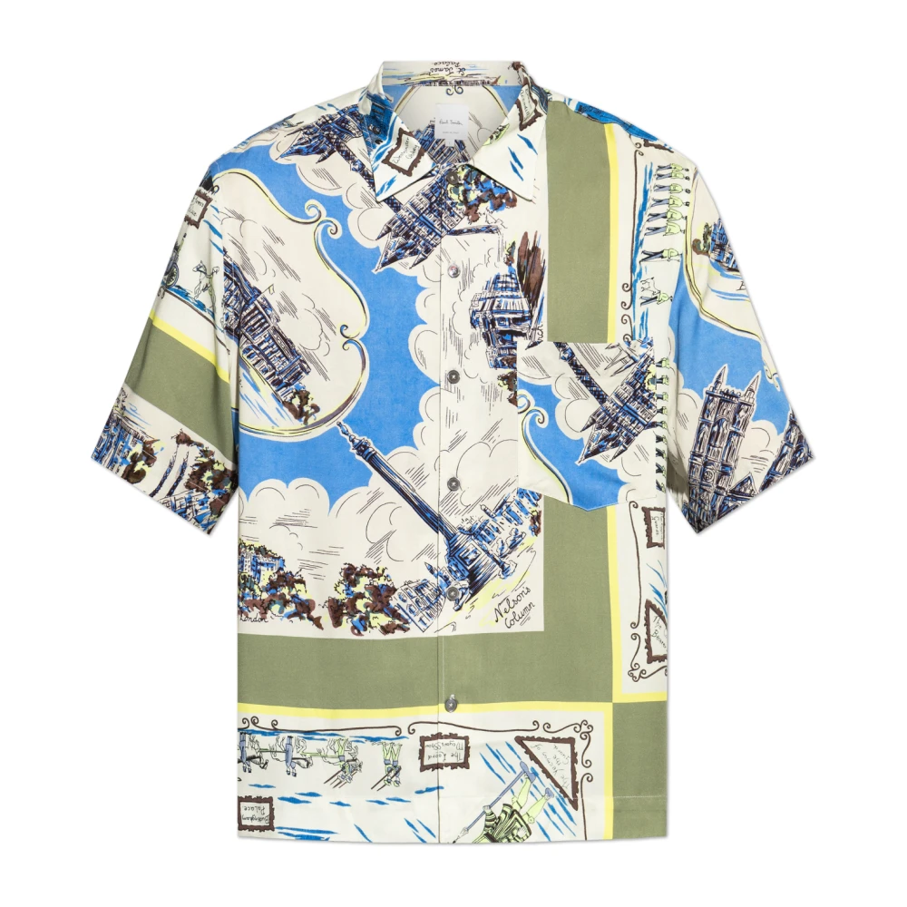 Paul Smith Herr Multicolor Skjortor L, Casual Shirts