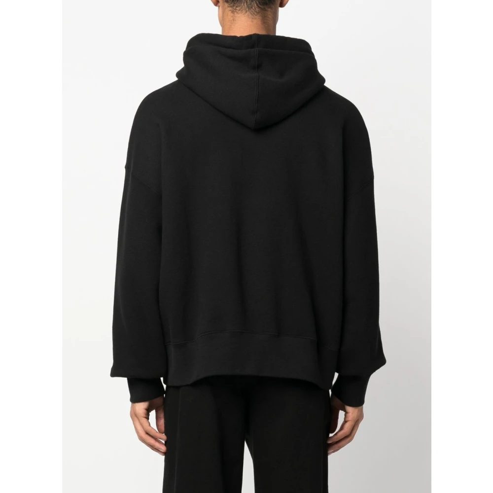 Palm Angels Hoodie Bear Black Heren