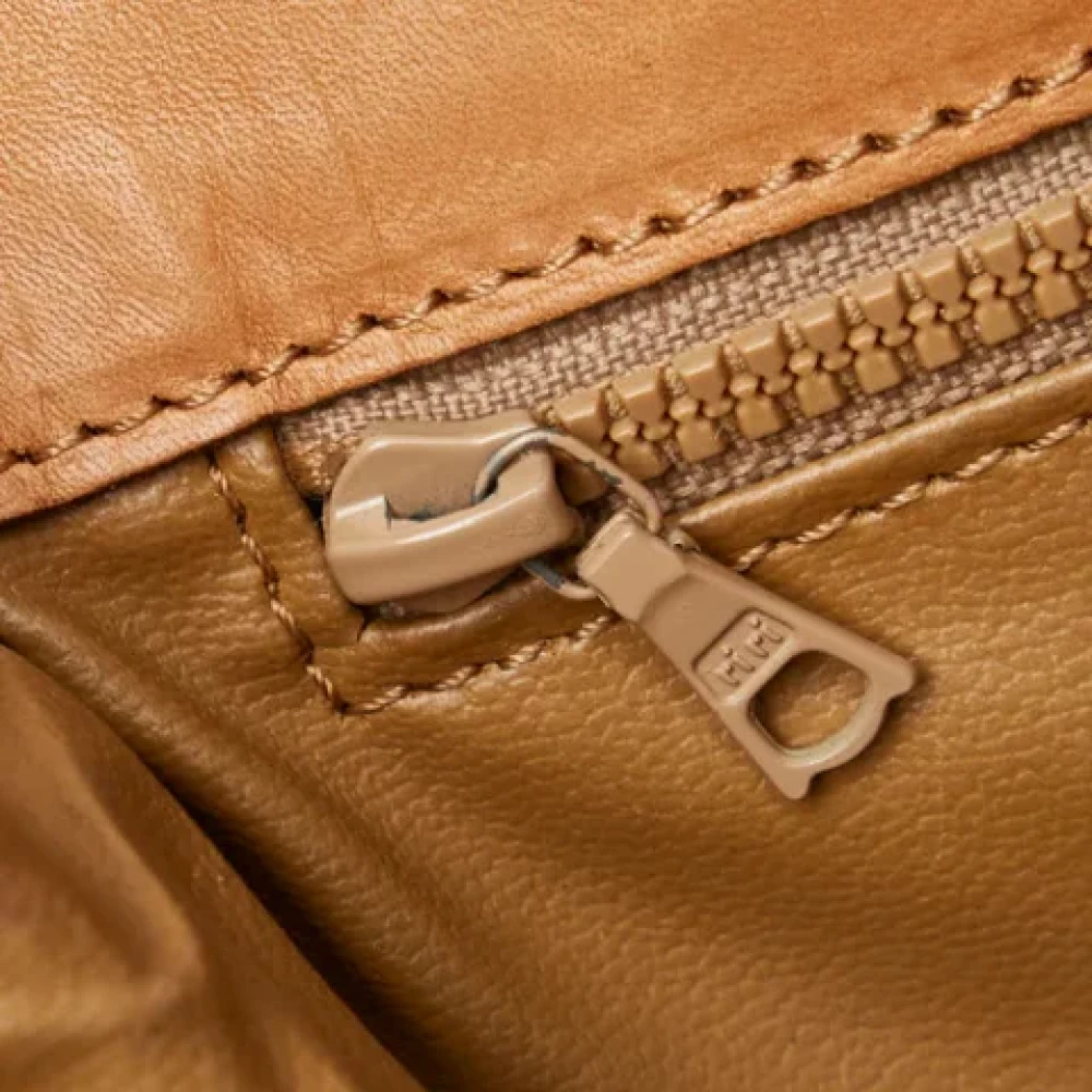 Celine Vintage Pre-owned Leather celine-bags Brown Dames