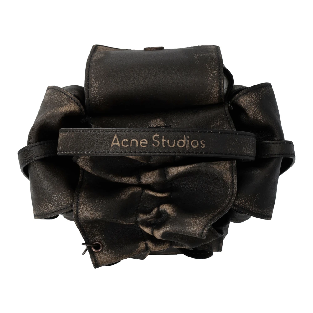 Acne Studios Vintage Multipocket Mini Bag Dark Brown Dames