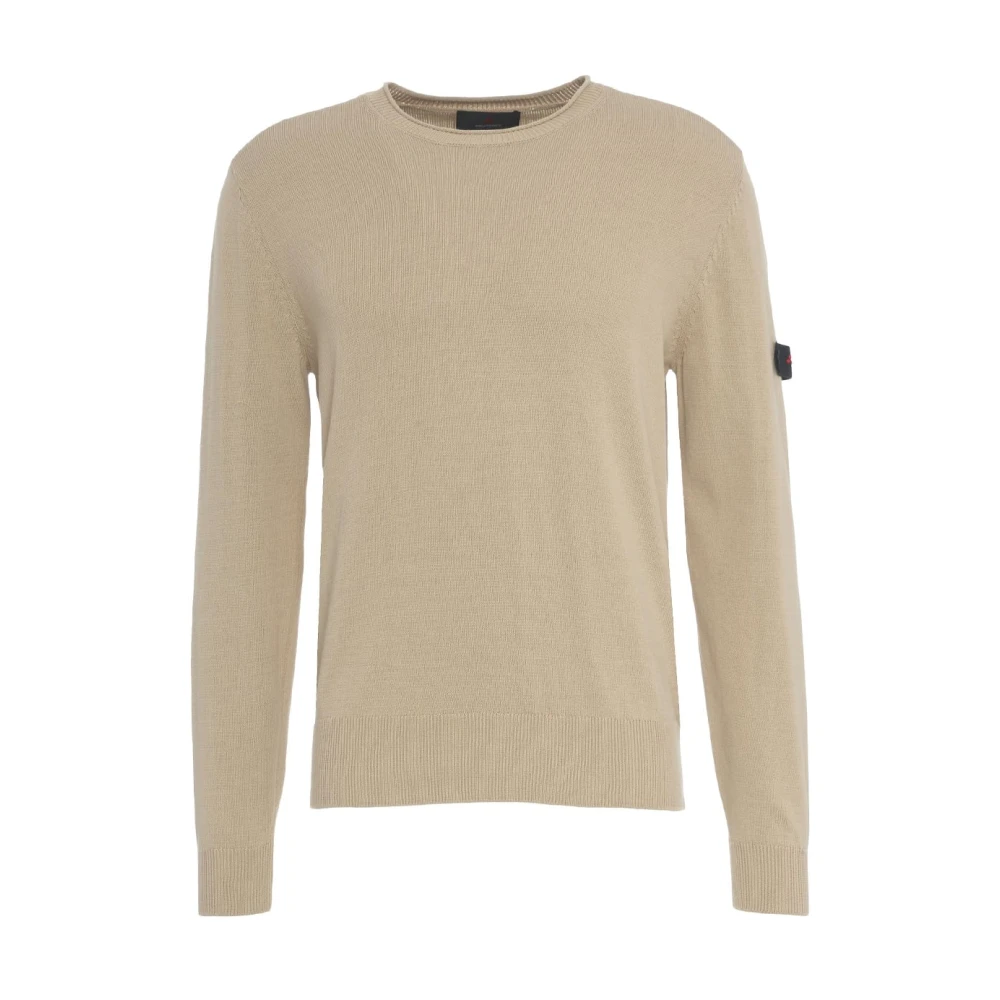 Peuterey Beige Gebreide Trui Ss25 Beige Heren