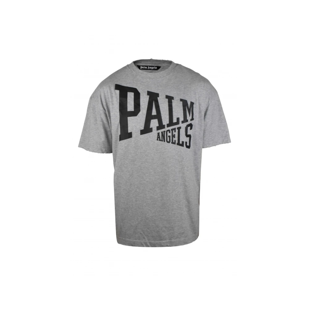 Palm Angels Uomo Grigio - Cotton - Tops - Xl
