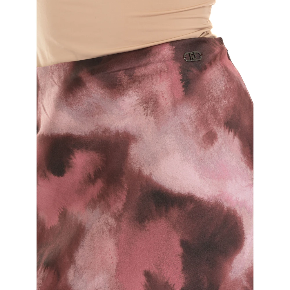 Liu Jo Zachte Tegelprint Rok Zijrits Pink Dames