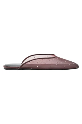 Mesh Flat Mule