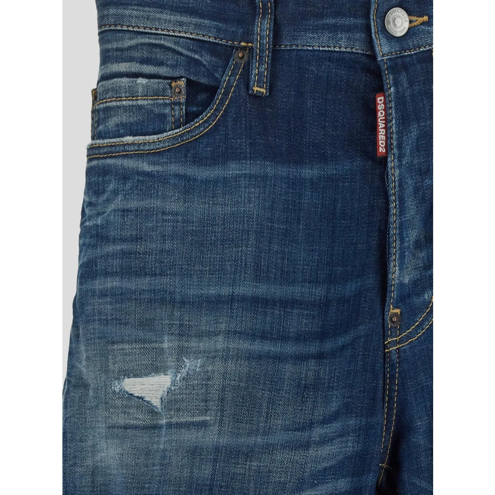 Dsquared2 Heren Denim Mode Blue Heren