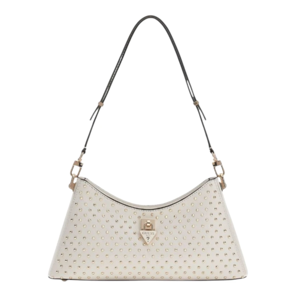 Guess Women's White Patsie Shoulder Bag - Shoulder Bags - One Size - Bags