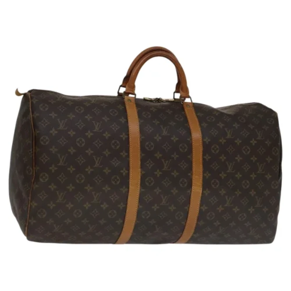 Louis Vuitton Vintage Pre-owned Canvas travel-bags Brown Dames