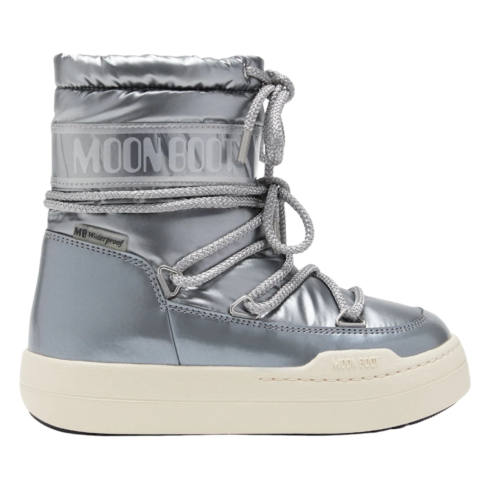 Moon Boot Jr Park Boots - Unisex - Kids Boots - Gray - 29 Eu - Kids