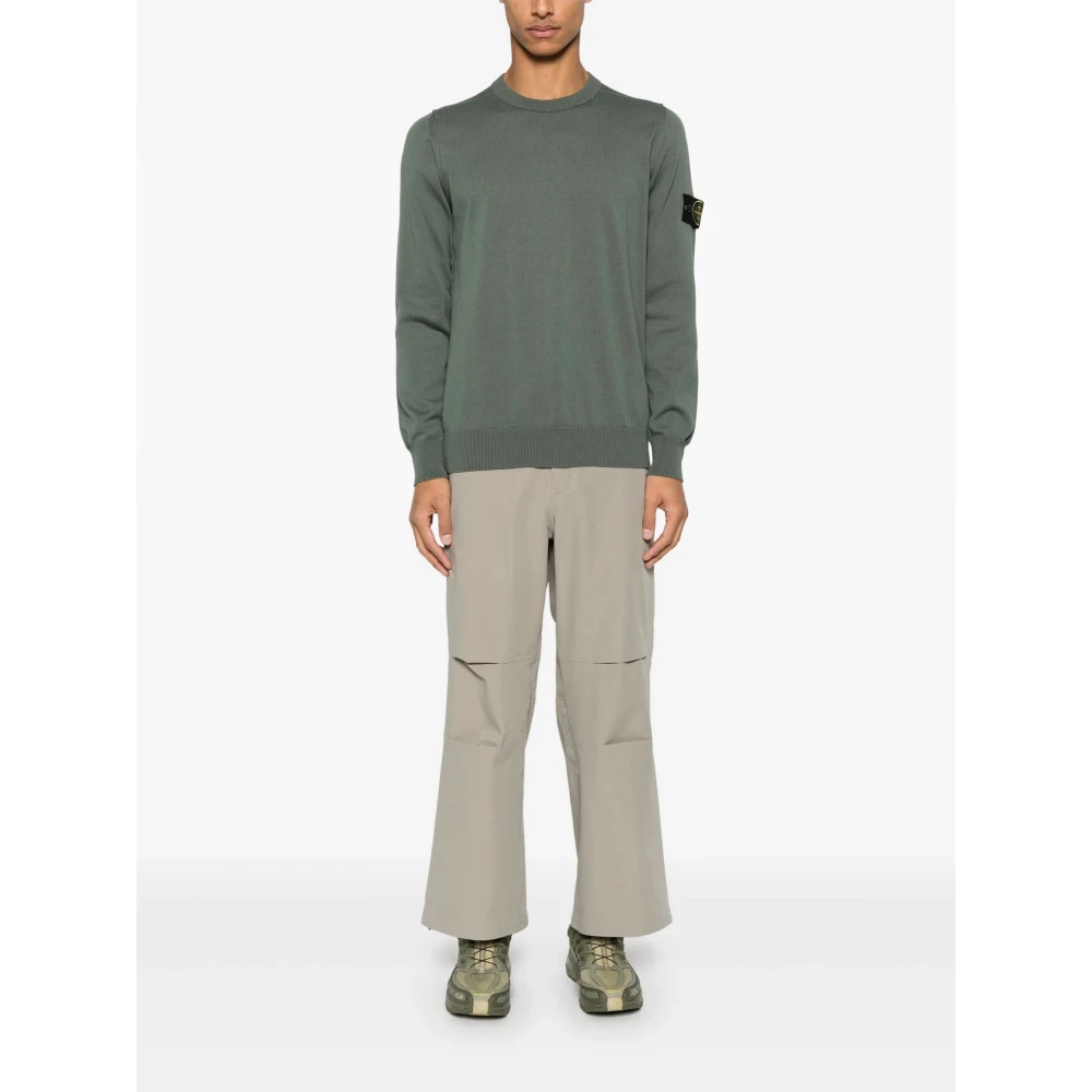 Stone Island Stijlvolle Sweaters Collectie Green Heren