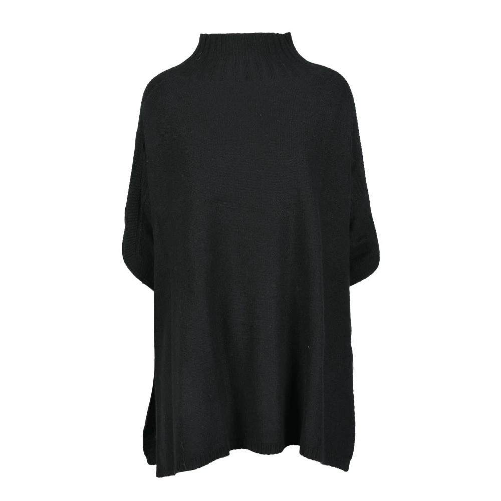 Marella Monochrome Gebreide Trui Black Dames