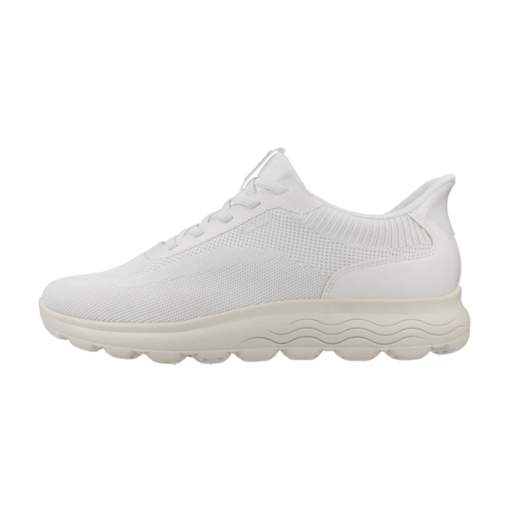 Geox Women's White Sneakers, 7 Uk, Trainers Spherica Plus