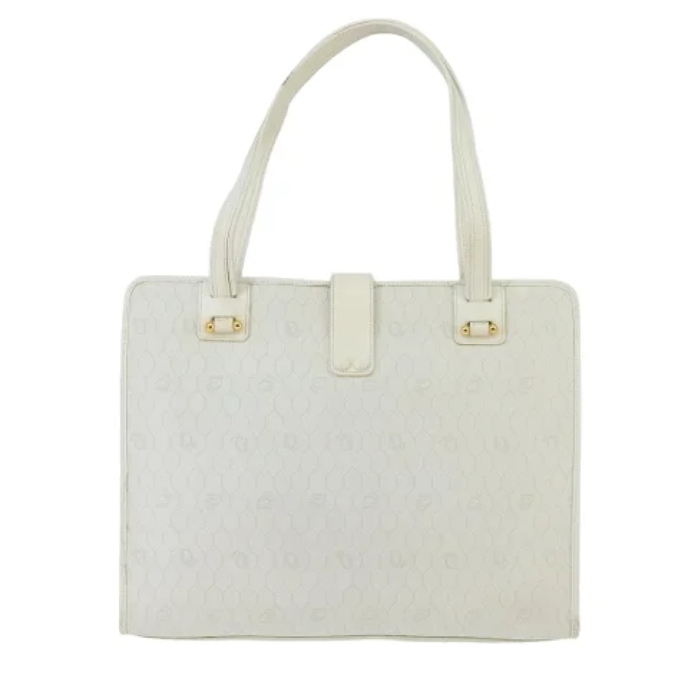 Dior Vintage Pre-owned Canvas dior-bags White Dames