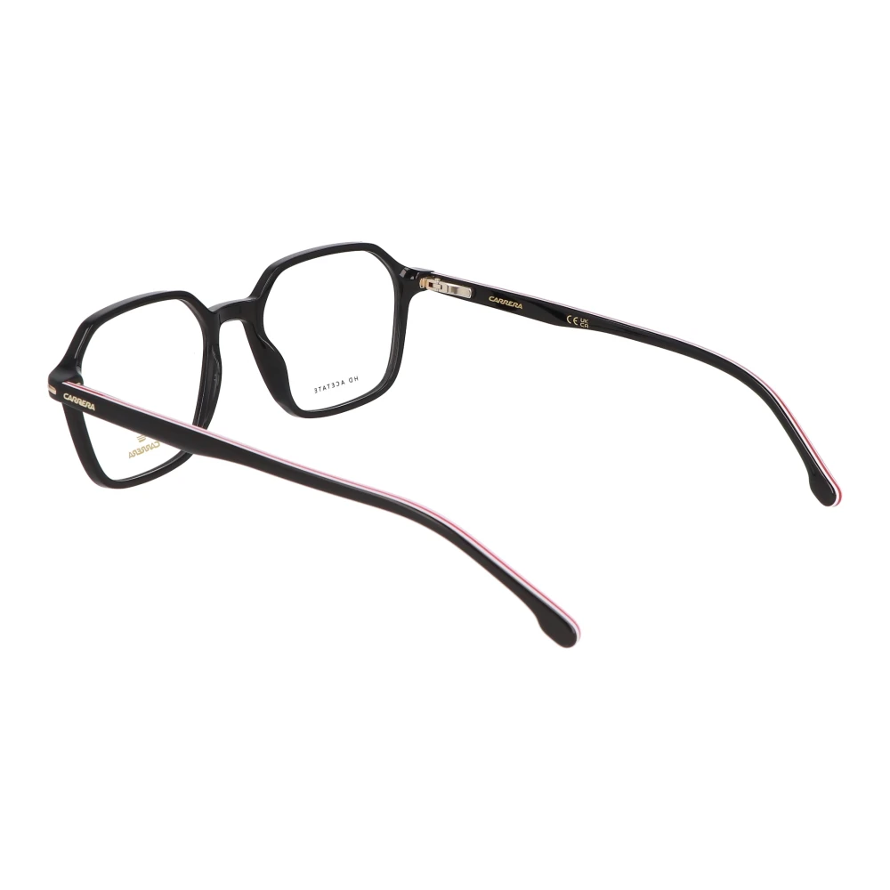 Carrera Italiaanse Stijl Brilmontuur met Onregelmatige Vorm Black Unisex