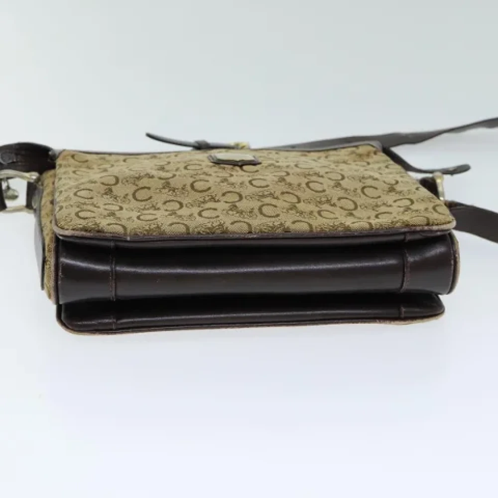 Celine Vintage Pre-owned Canvas celine-bags Beige Dames