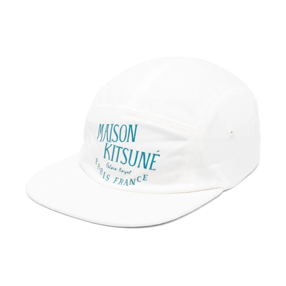 Maison Kitsuné Caps White Heren