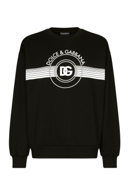 logo-print-black-sweatshirt