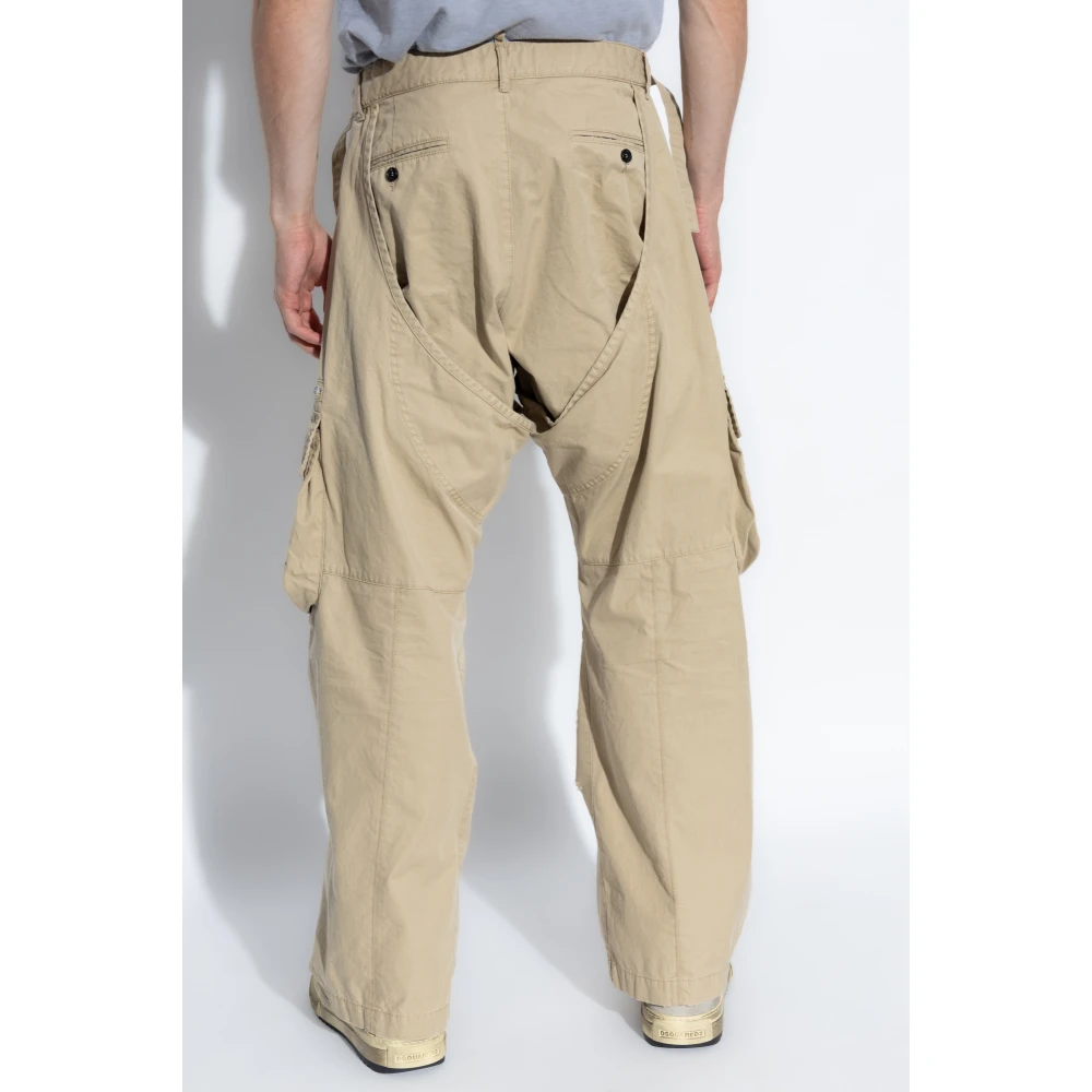 Dsquared2 Broek type vracht Beige Heren