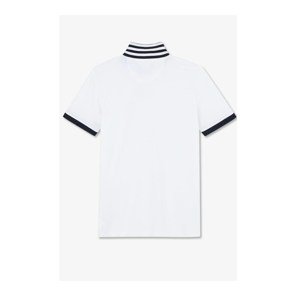 Eden Park Polo Shirt Korte Mouw White Heren