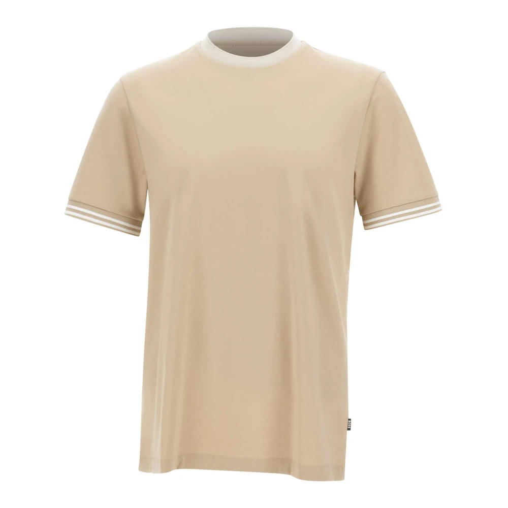 Hugo Men's Beige T-Shirts, 3XL, H-Tessler T-Shirt
