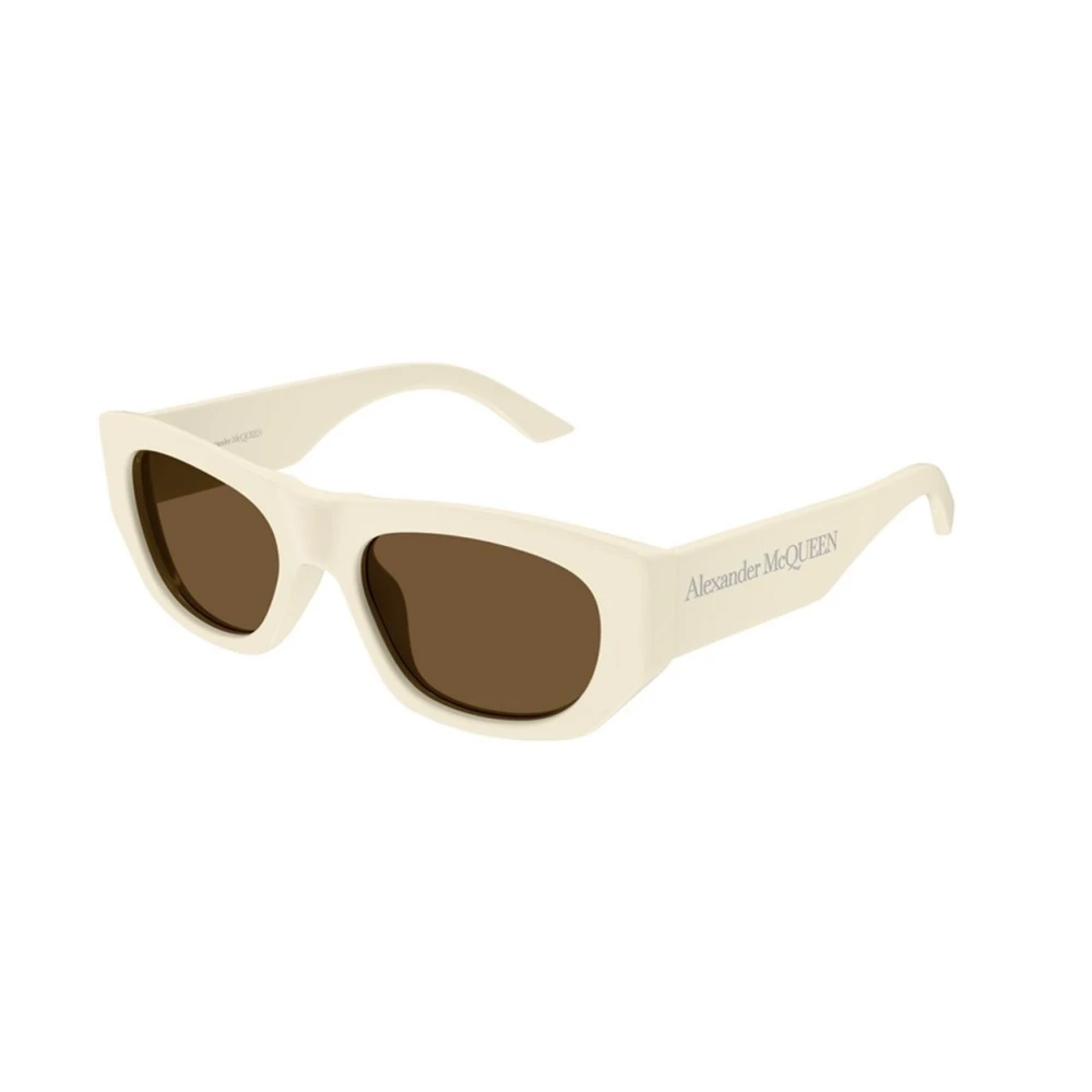 Alexander Mcqueen Unisex Beige Sunglasses, 54 Mm, Authentic Glasses With Top-Notch Service