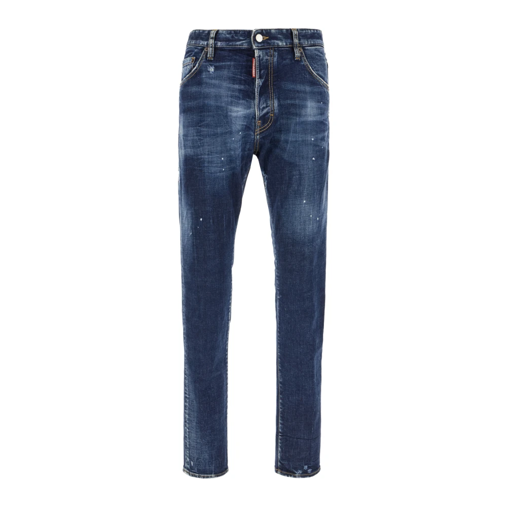 Dsquared2 Klassiska Denim Jeans för vardagsbruk Blue, Herr