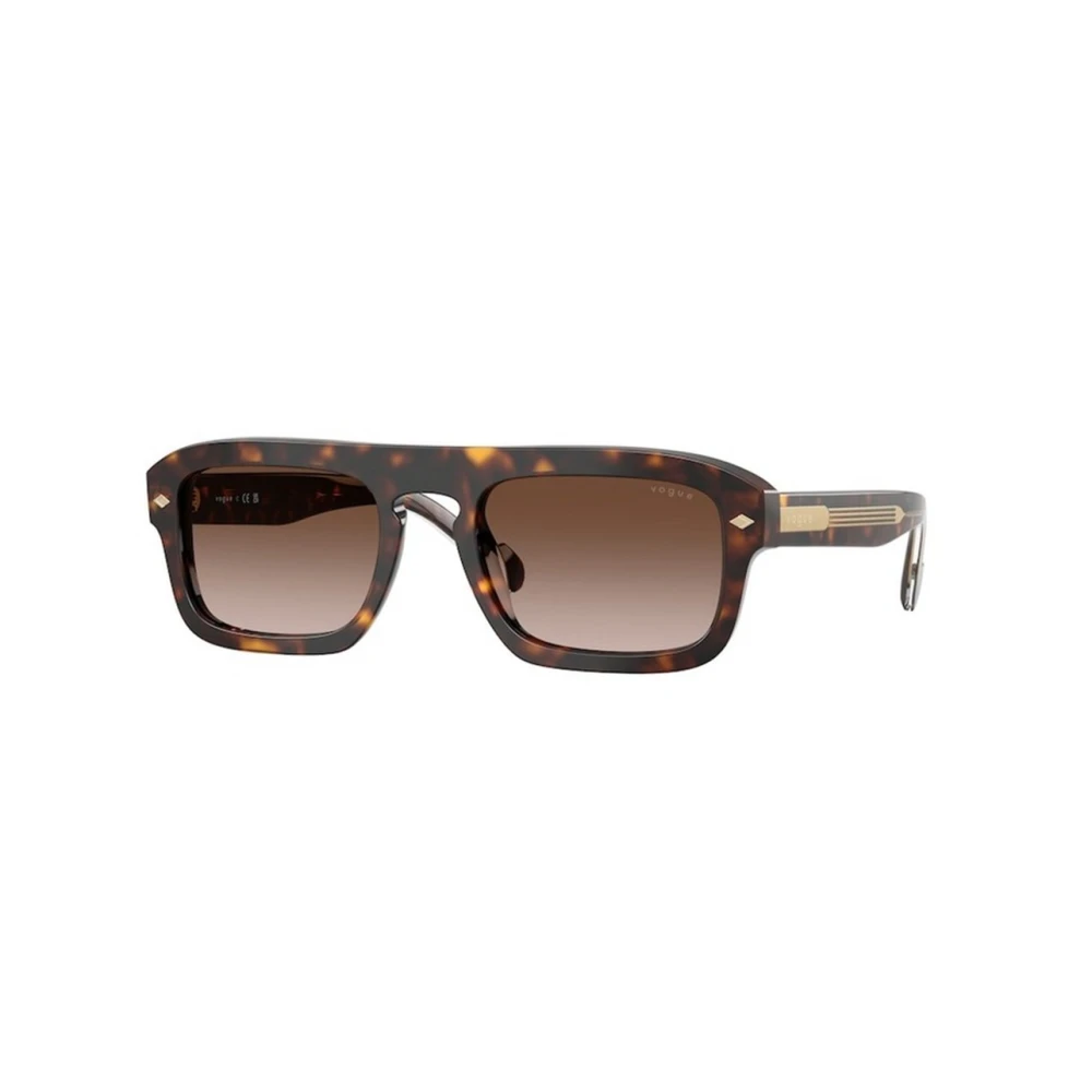 Vogue Men's Brown Vo5620s Sunglasses - Sunglasses - 53 Mm - Accessories