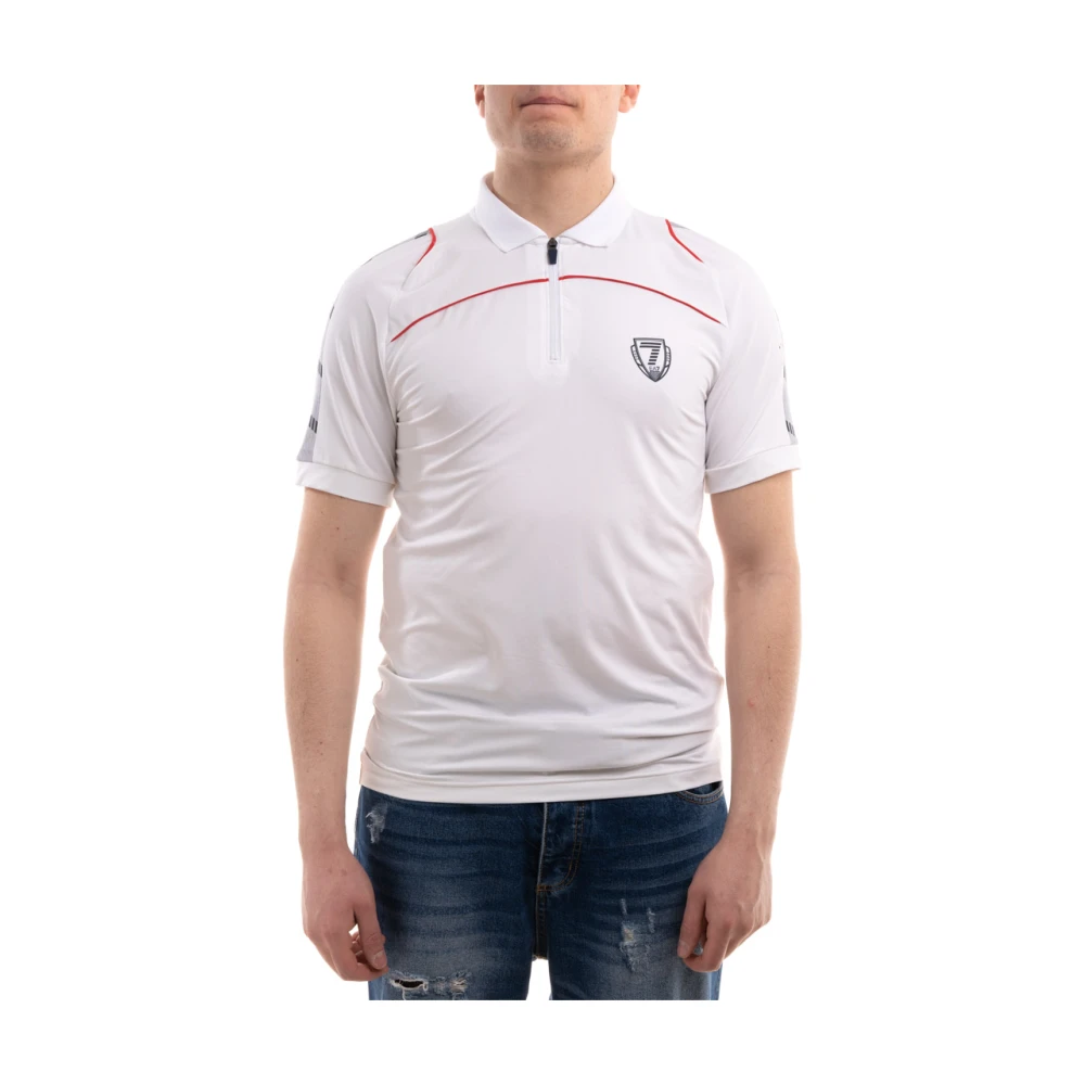 Emporio Armani EA7 Polo Shirts White Heren