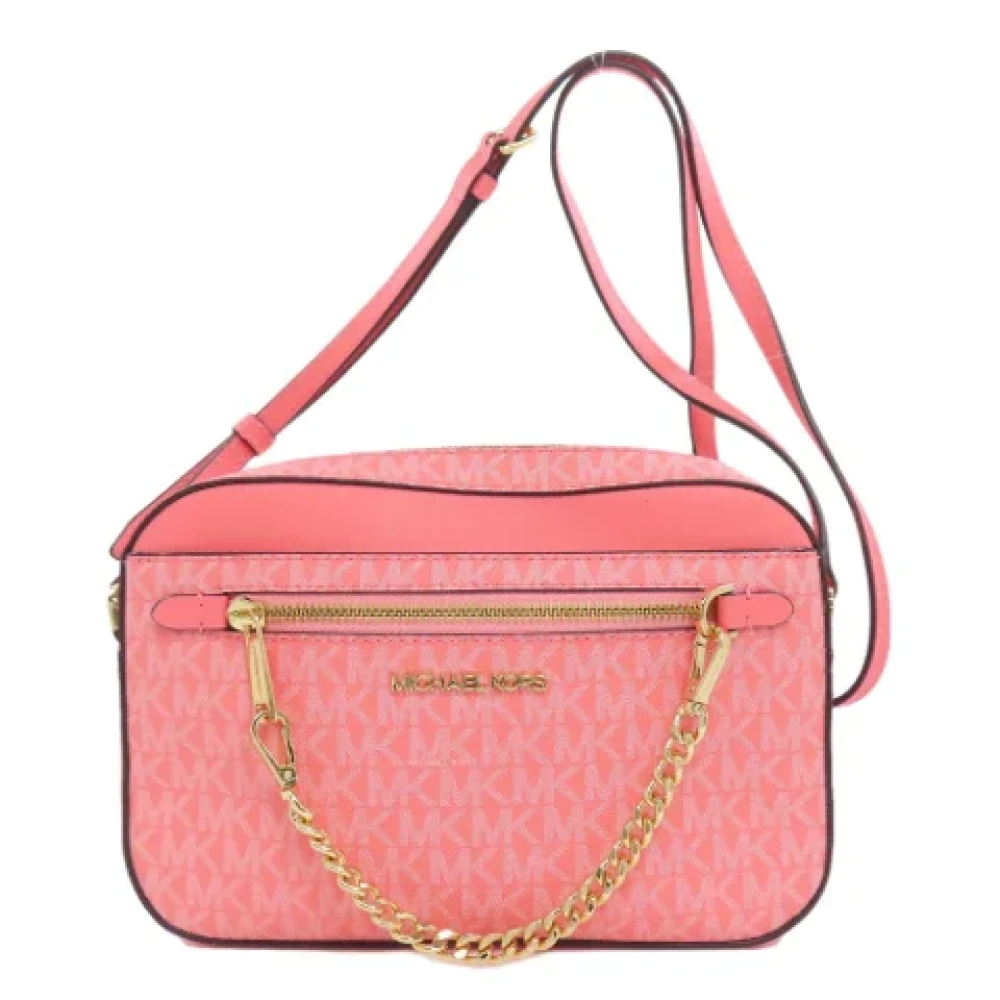 Michael Kors Pre-owned Plastic shoulder-bags Pink Dames