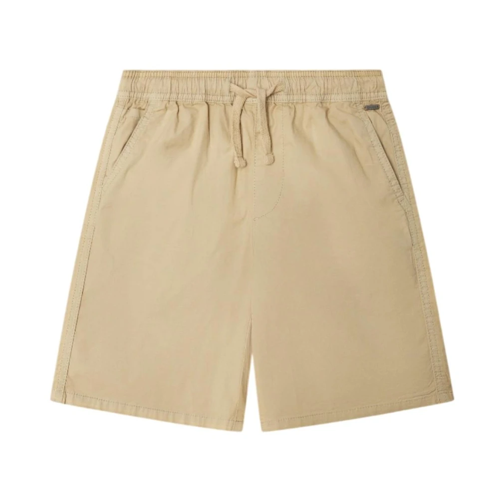 Pepe Jeans Unisex Kids Beige Shorts, 14 Y, Stephen Short