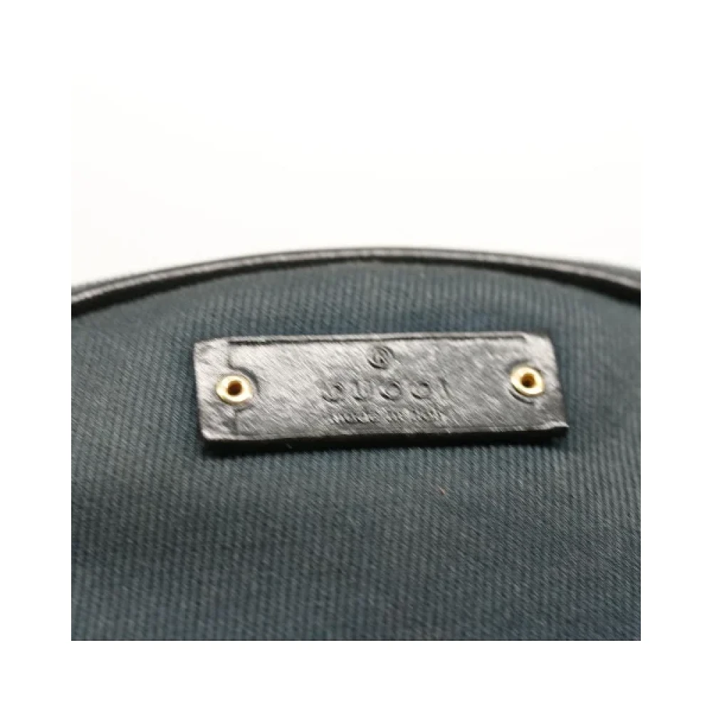 Gucci Vintage Pre-owned Canvas gucci-bags Blue Dames