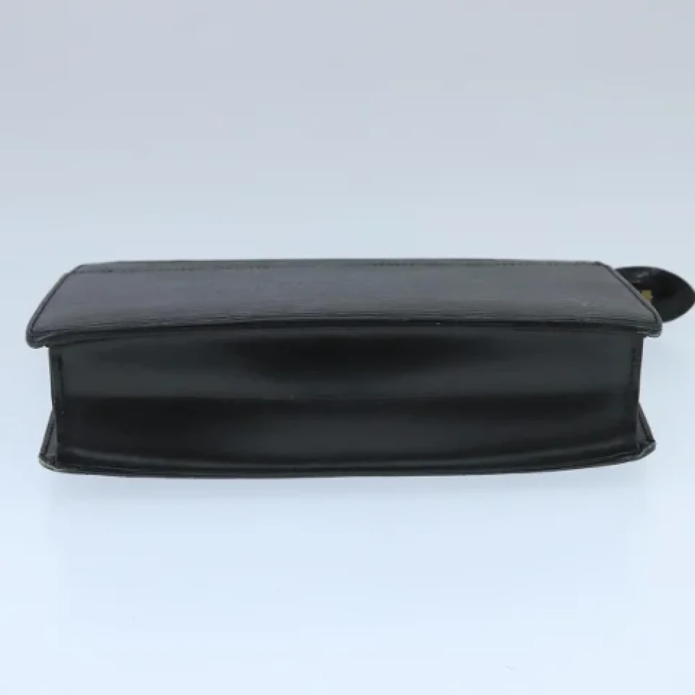 Louis Vuitton Vintage Pre-owned Leather clutches Black Dames