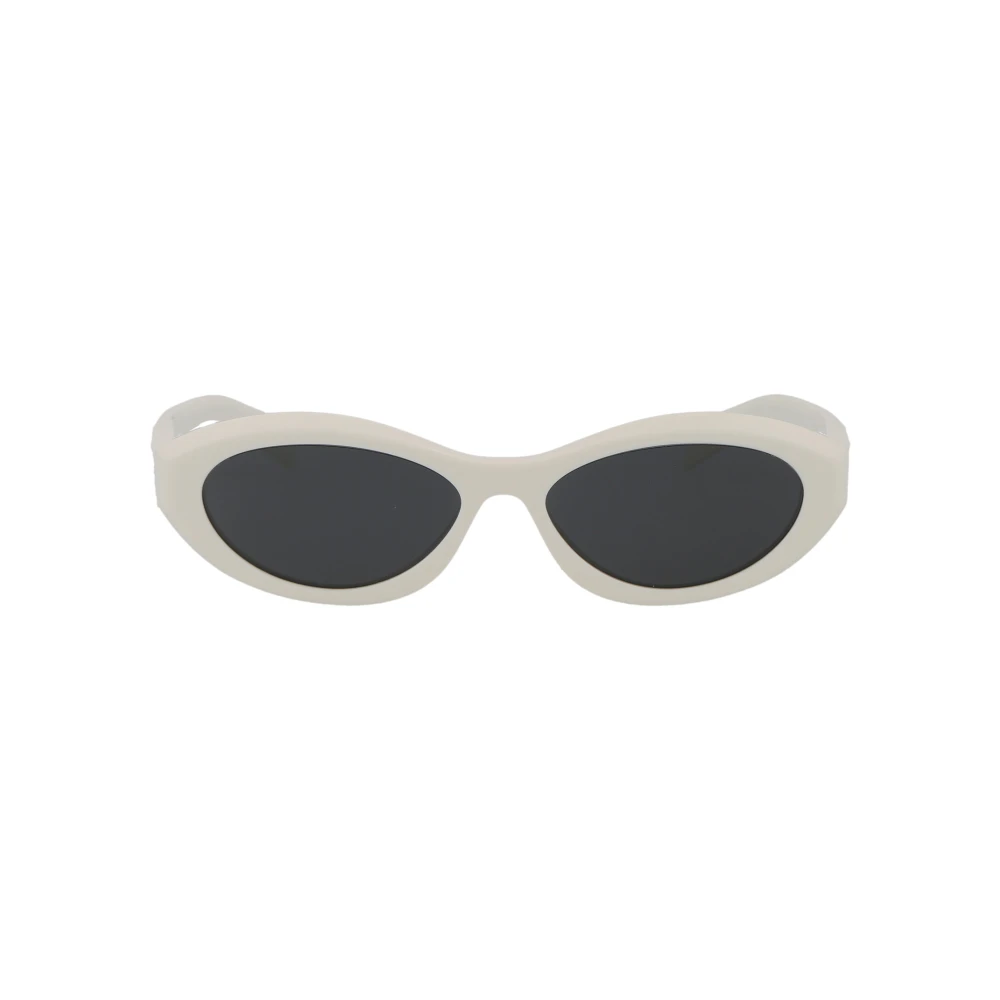 Prada Women's White Stylish Sunglasses For A Trendy Look - Sunglasses - 55 Mm - Accessories