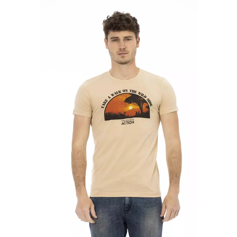Trussardi Uomo Beige - T-Shirt Urban Chic - Tops - 2XL