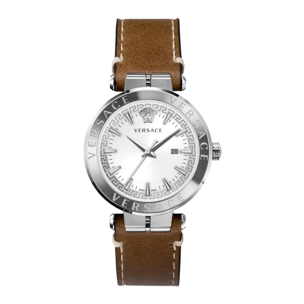 Versace, Armbanduhr, VE2F00121 Aion Herren 44mm 5ATM, Braun, (Analoguhr, 44 mm) - Bild 3