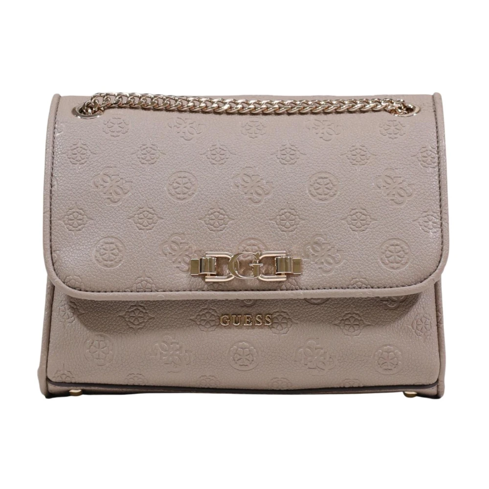 Guess Women's Beige Anise Convertible Xbody Flap