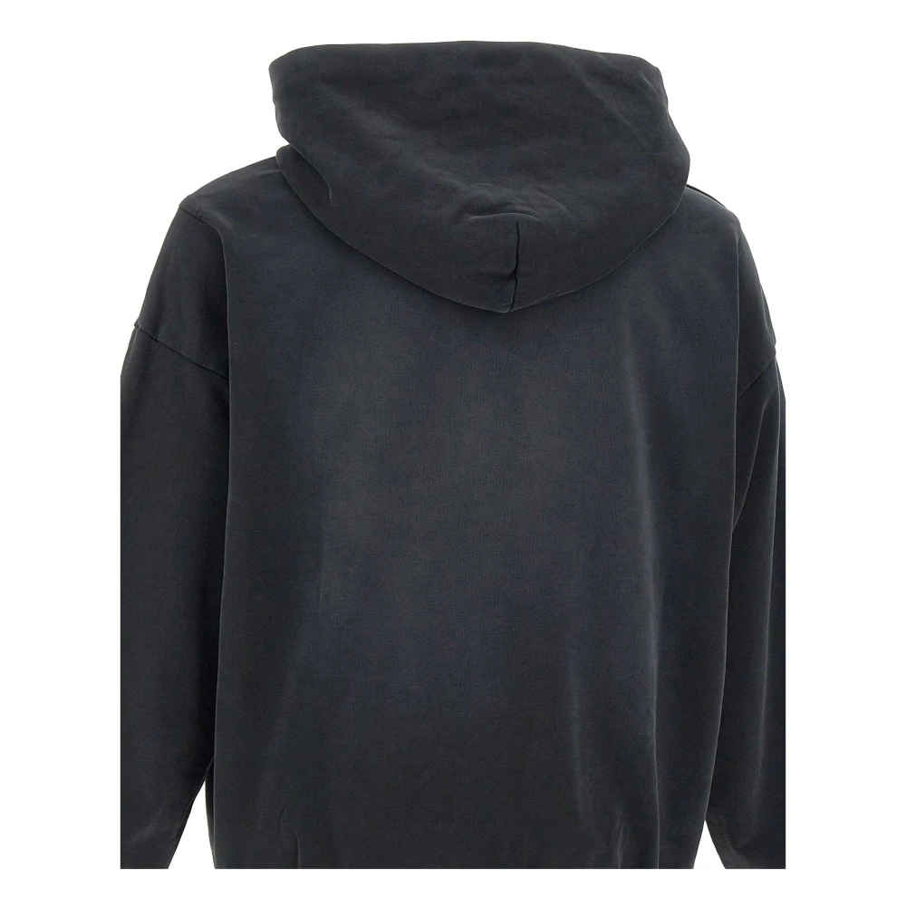 Purple Brand Terry Po Zwarte Sweatshirt Black Heren