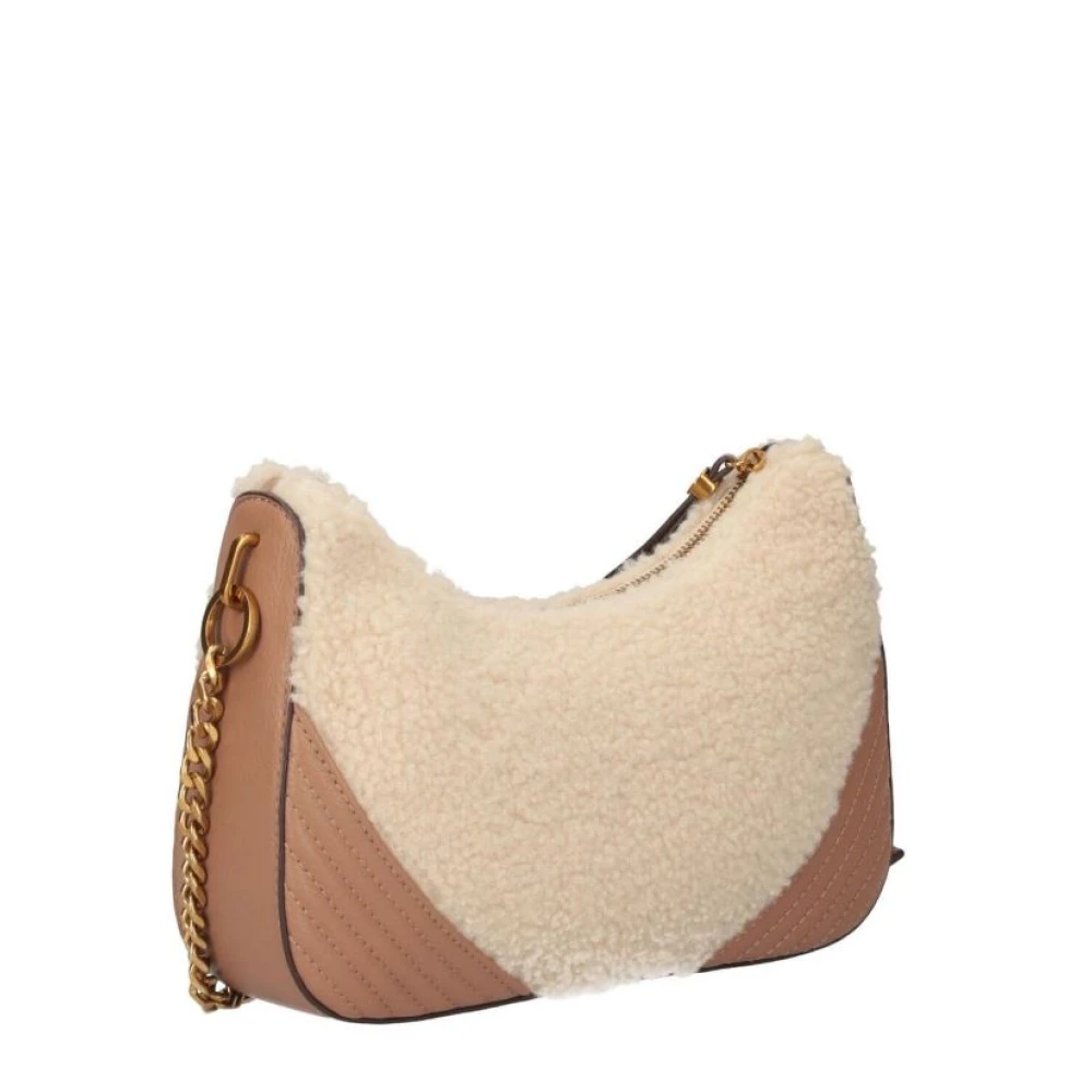Liu Jo Bruine Schoudertas met Gouden Label Brown Dames