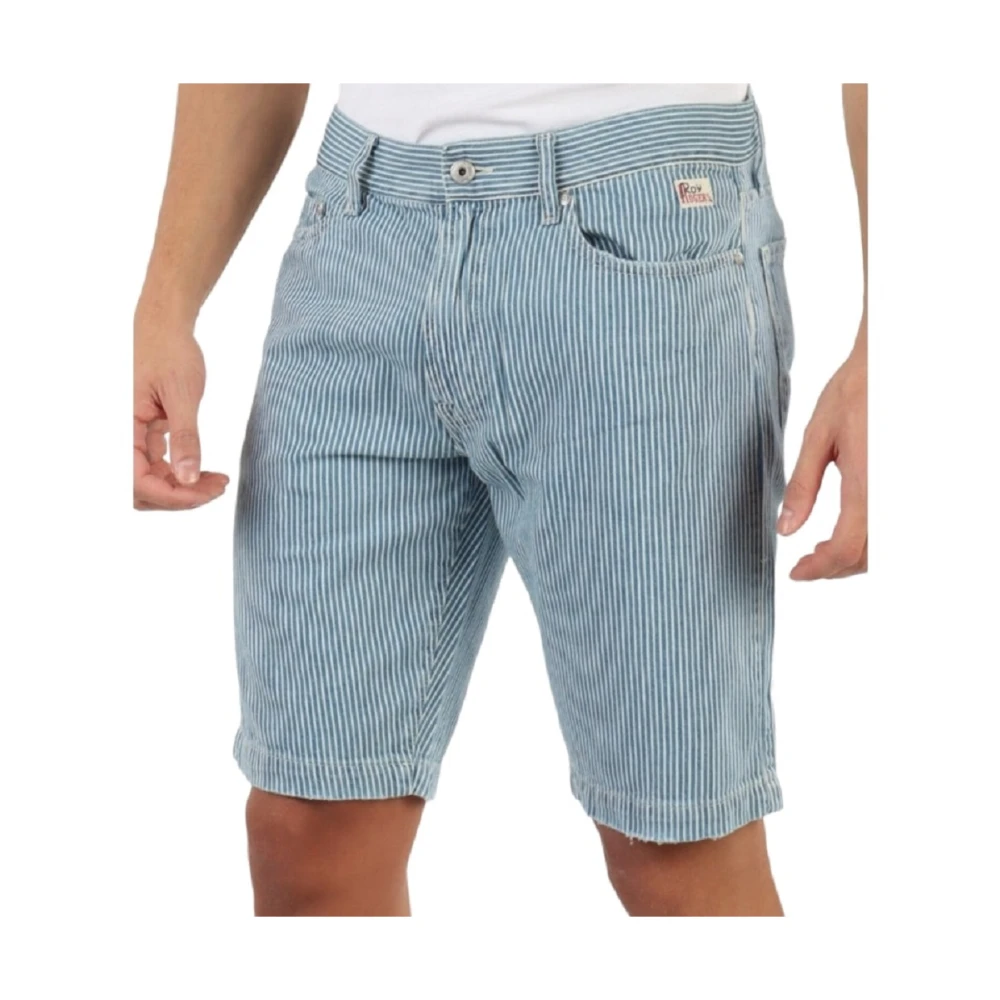 Roy Roger's Bermuda Shorts Blue Heren