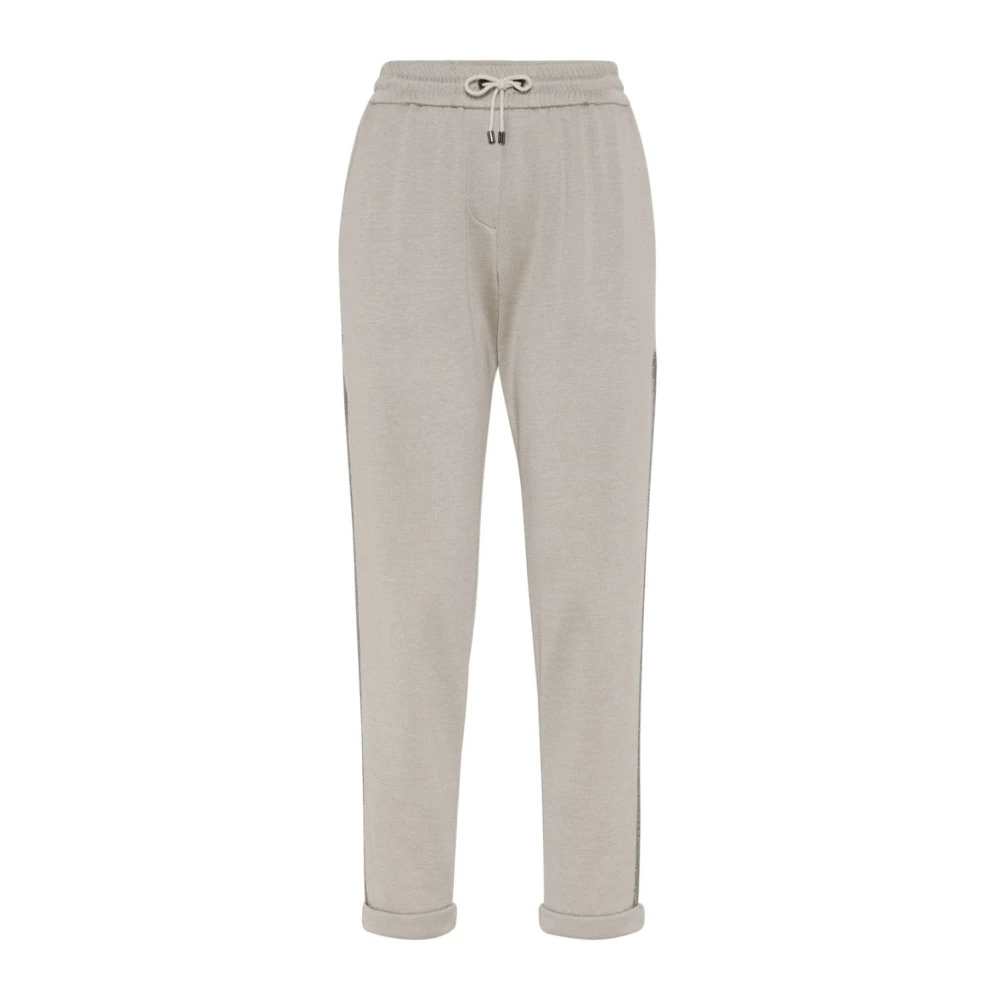 BRUNELLO CUCINELLI Elegante Herenbroek Gray Dames