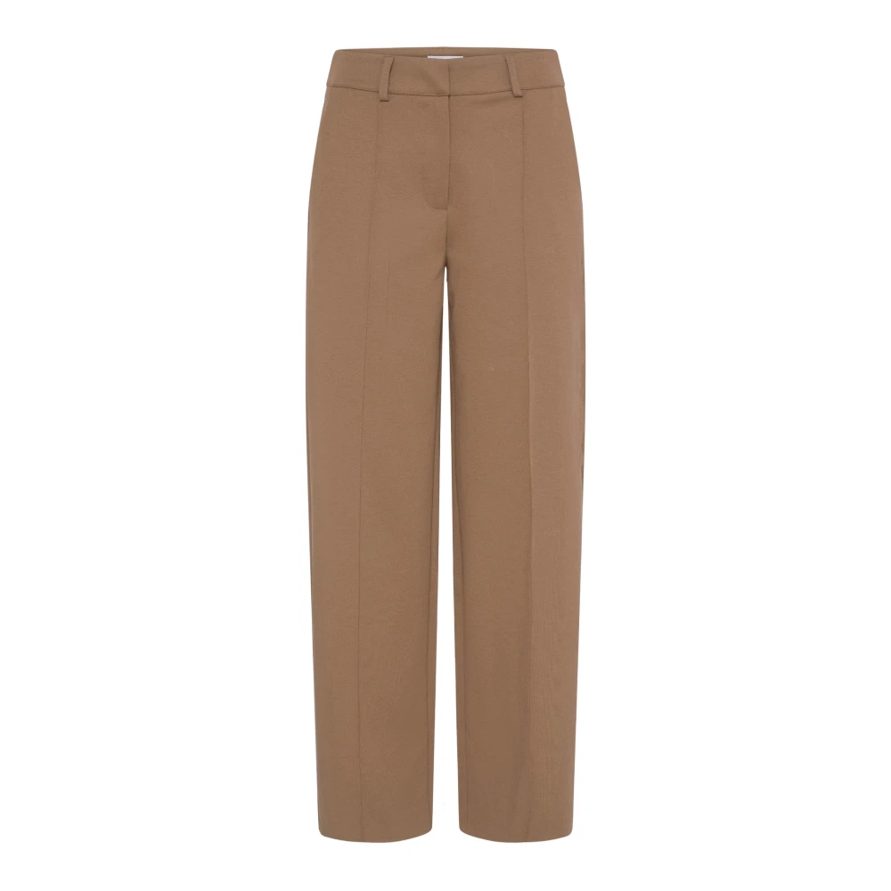 Ichi - Weite Hose - Trousers - Damen - Braun - 2XL - Bild 3