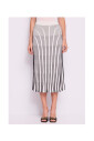 jupe-rayee-blanche-en-tricot
