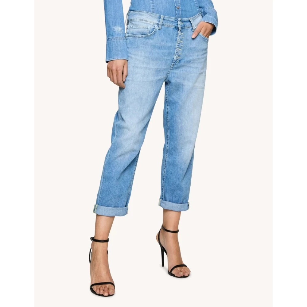 Dondup Loose-fit Jeans Blue Dames