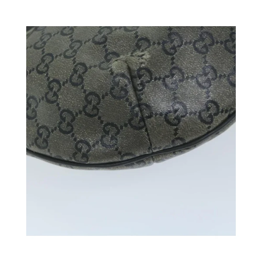 Gucci Vintage Pre-owned Canvas gucci-bags Gray Dames