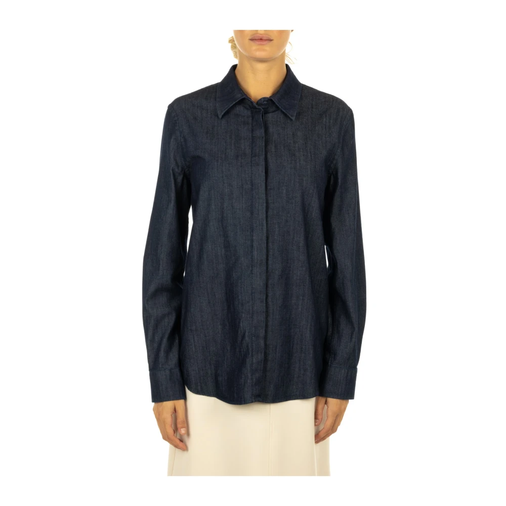 Dondup Stijlvolle Shirt Blue Dames