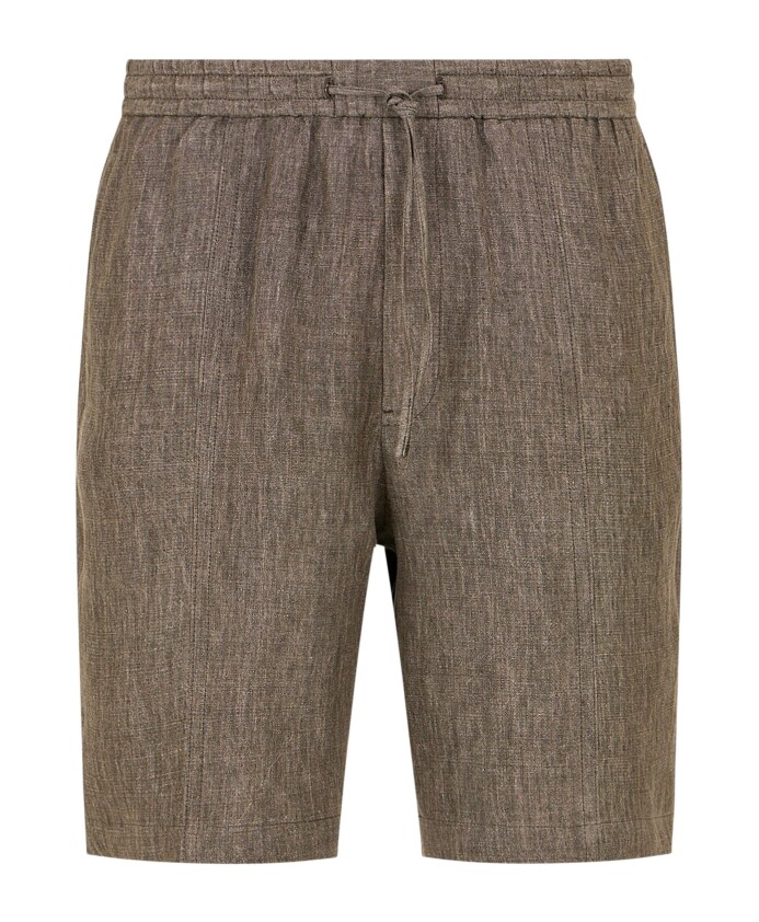 shorts-en-lin-marron-avec-taille-elastique
