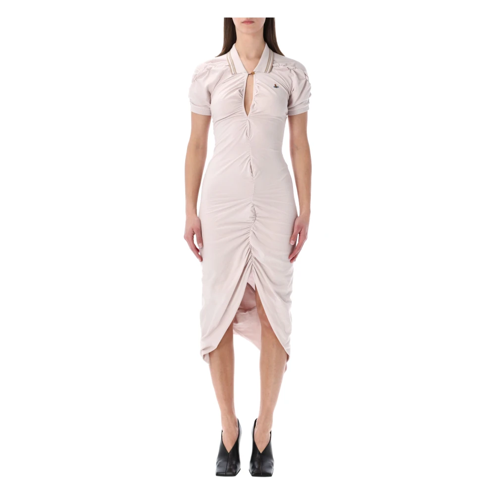 Vivienne Westwood Women's Purple Midi Dresses, S, Pulling Dress