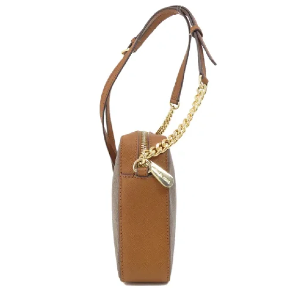 Michael Kors Pre-owned Leather shoulder-bags Brown Dames